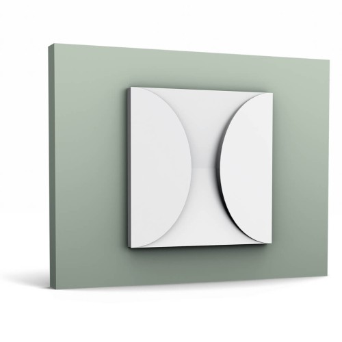 Panel ścienny 3D półokrąg W107 Circle Orac Decor