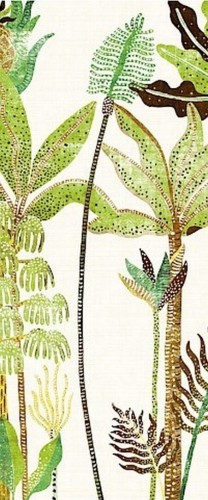 Mural tropikalna roślinność Khroma DGHAV2022 Parque Havana