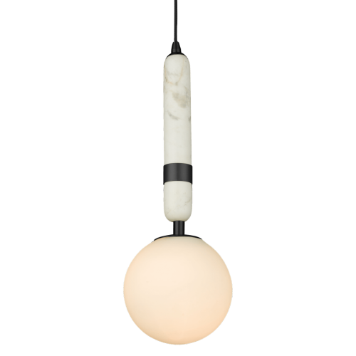 Minimalistyczna lampa wisząca La Spezia P01336BK Cosmo Light