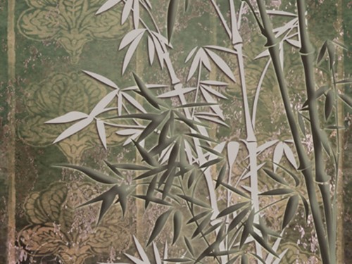 Mural z roślinnym wzorem Zambaiti Parati Z6489 Elie Saab