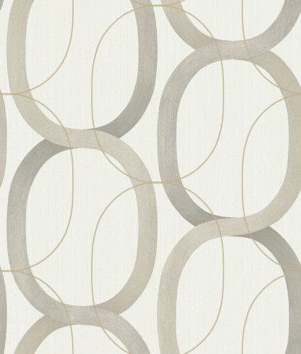 Tapeta geometryczna York Wallcoverings OS4211 Interlock Candice Olson Modern Nature 2