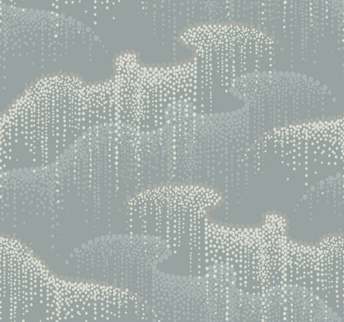 Tapeta kropeczki York Wallcoverings OS4263 Moonlight Pearls Candice Olson Modern Nature 2