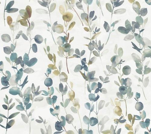 Tapeta roślinna York Wallcoverings OS4313 Joyfull Eucalyptus Candice Olson Modern Nature 2