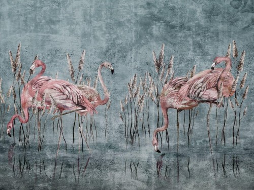 Fototapeta flamingi Wallcraft Fenicottero 375332101