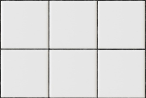 Tapeta kafle Rebel Walls R18536 Square Tiles Clean White Pops