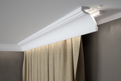 Listwa karniszowa LED MD161 (MDB161) Mardom Decor wys. 9,2cm