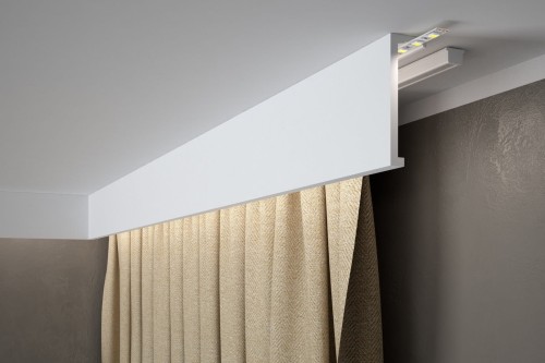 Listwa karniszowa LED QL035 Mardom Decor wys. 12cm