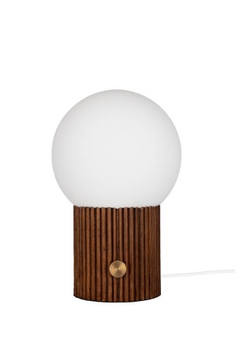 Lampa stołowa Hubble 22 Walnut 123506 Globen