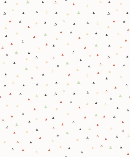 Tapeta trójkąty Khroma HAP802 SPOTS CORAL Be Happy