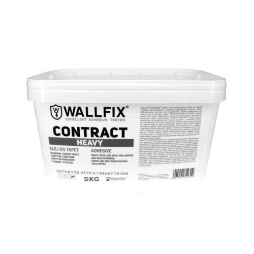 Klej 5KG do tapet obiektowych WALLFIX CONTRACT HEAVY 