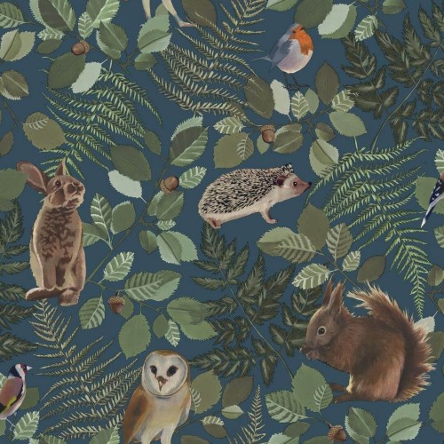 Tapeta leśne zwierzęta Esta 139250 Forest Friends