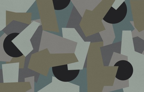 Tapeta abstrakcyjna geometria Wall&Deco WDAB2202 Abstraction Contemporary 2022