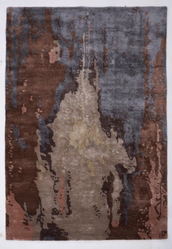 Dywan Nowoczesny ALSANA Purple Handmade Collection Carpet Decor Fargotex