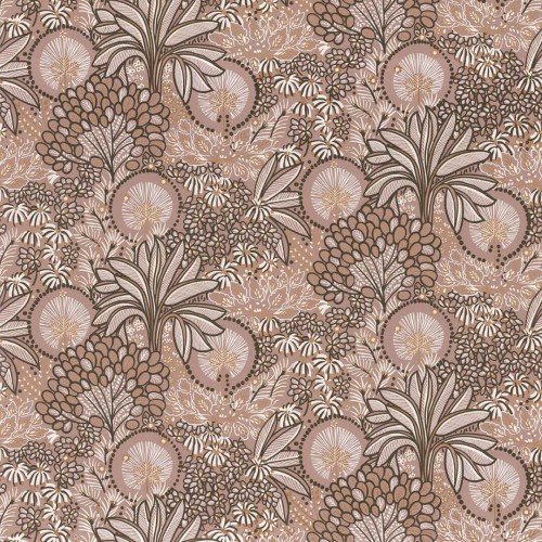 Tapeta orientalna roślinność Casamance 75390814 Persee Nuit D'orient