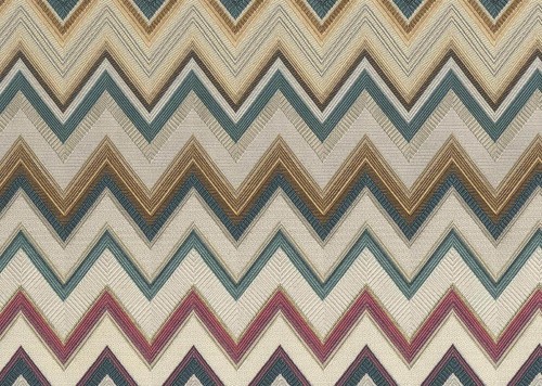 Tapeta paski chevron Jannelli & Volpi 10332 Happy Zig Zag Missoni Home 04 - 100cm szer.