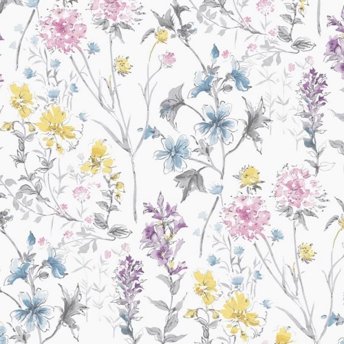 Tapeta polne kwiaty Laura Ashley 113363 Wild Meadow Volume I