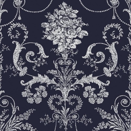Tapeta adamaszek Laura Ashley 113386 Josette Volume I
