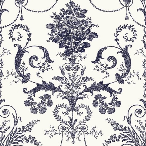 Tapeta adamaszek Laura Ashley 113387 Josette Volume I