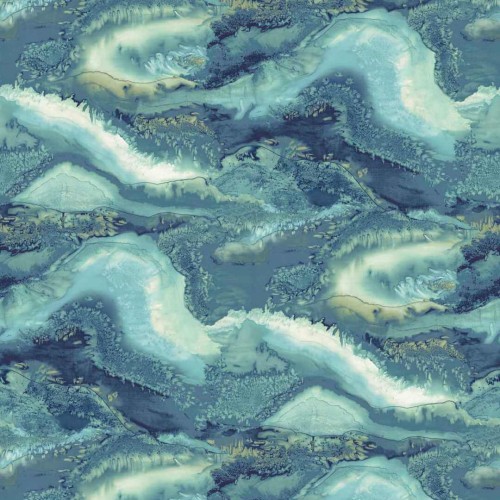 Mural abstrakcyjny Harlequin 112852 Reflected Obsidian Colour II