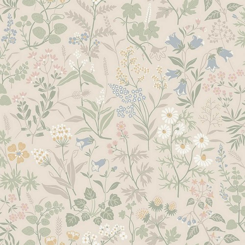 Tapeta łąka Boras Tapeter Flora 4179 Alla Tiders Hus