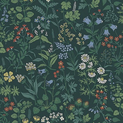 Tapeta łąka Boras Tapeter Flora 4181 Alla Tiders Hus