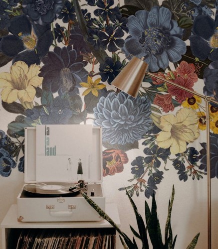 Mural duże kwiaty Wallcolors Flowery home wide Medicine