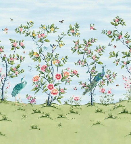 Mural chinoiserie Harlequin 112889 Florence Diane Hill