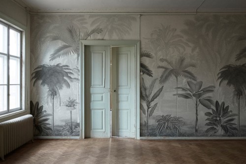 Mural egzotyczny krajobraz Boras Tapeter Studio Vintage Palms 9452W