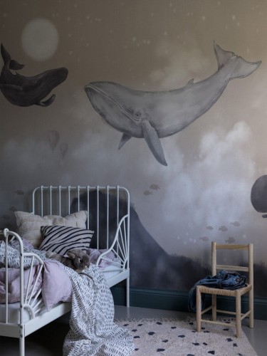 Mural wieloryby Boras Tapeter Studio Whales 9456W