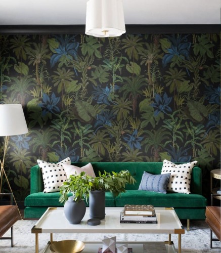 Mural botaniczny Wallcolors Thick forest Medicine