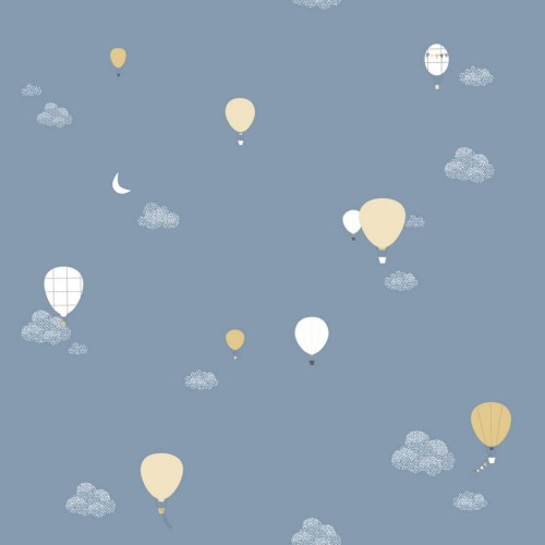 Tapeta balony na ogrzane powietrze ICH Wallpaper 7001-4 Montgolfieres Noa