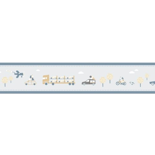 Border pojazdy ICH Wallpaper 7502-1 Traffic Noa