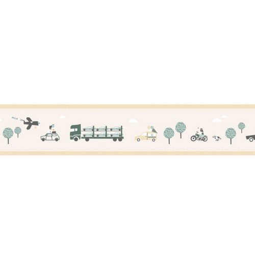 Border pojazdy ICH Wallpaper 7502-2 Traffic Noa