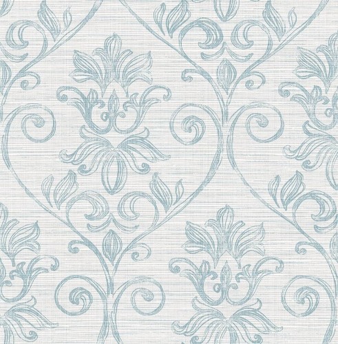 Tapeta tekstylna ornament Wallquest JC30802 GrassEffects 2