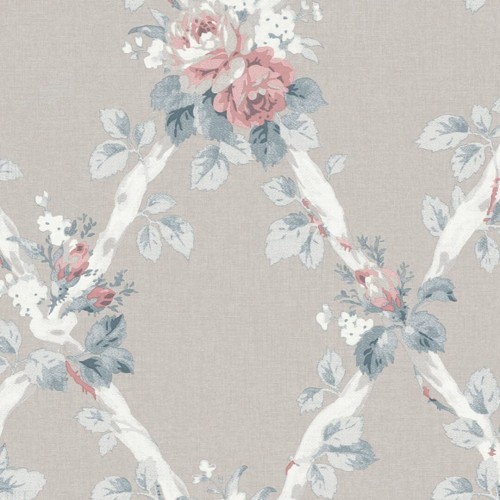Tapeta kwietny trejaż Laura Ashley 115267 Elwyn Volume II