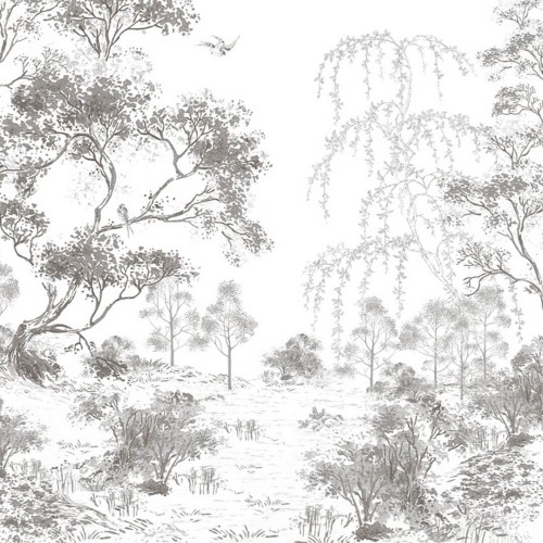Mural leśny krajobraz Laura Ashley 115275 Talbenny Volume II