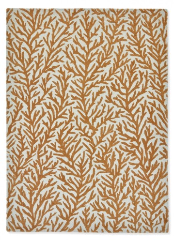 Brązowo beżowy dywan w koralowce Harlequin ATOLL AUBURN STONE 142500