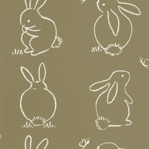 Tapeta króliczki Casadeco OUAT 88387526 Funny Bunny Once Upon A Time