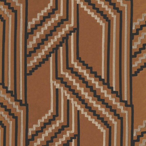 Tkanina żakardowa geometryczna Casamance 31870379 Porte Des Lilas