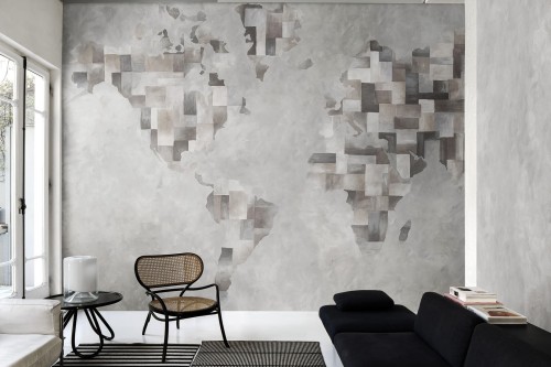 Fototapeta mapa London Art 12IM-04 L'image du Monde Exclusive Wallpaper 2022 Iconic Re-Edition