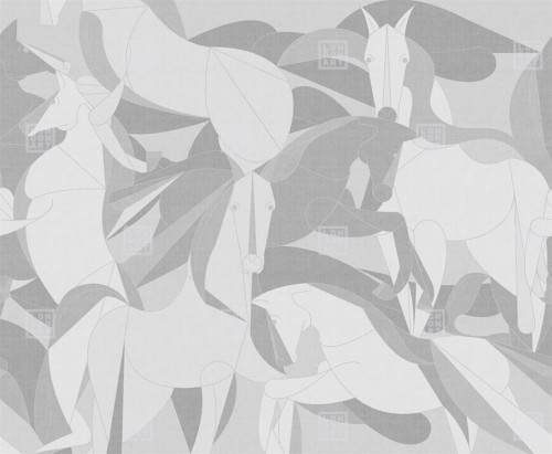 Fototapeta konie London Art 19044-06 Murgese Horses Exclusive Wallpaper 2022 Iconic Re-Edition