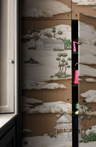 Fototapeta w japońskim stylu London Art Yukata KMN09 B Tale Books: Kimono
