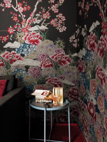 Fototapeta kwiaty London Art Zori KMN01 C Tale Books: Kimono