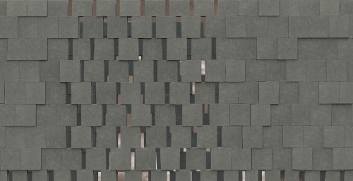 Fototapeta geometryczna z efektem 3D Wall&Deco WDBR2302 Bricks Contemporary 2023