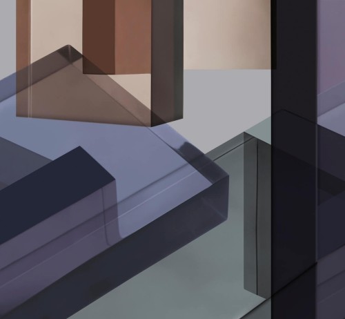 Fototapeta geometryczna 3D Wall&Deco WDCU2302 Cubic Contemporary 2023