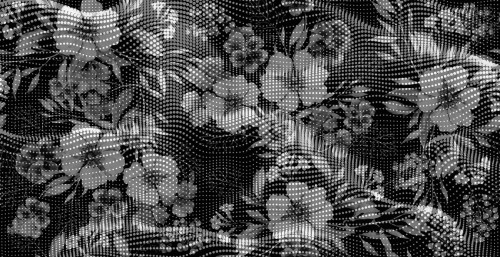Fototapeta kwiaty Wall&Deco WDFL2302 Flowave Contemporary 2023