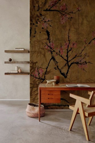 Fototapeta w japońskim stylu Wall&Deco WDSA2301 Sakura Contemporary 2023