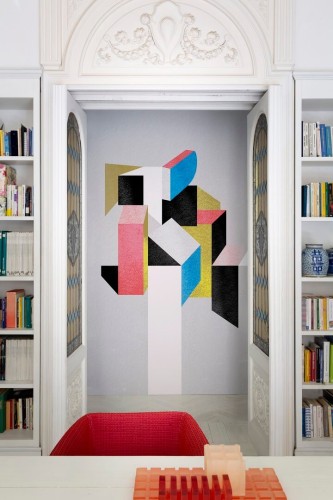 Fototapeta abstrakcyjna geometria Wall&Deco WDUR2301 Urbania Contemporary 2023