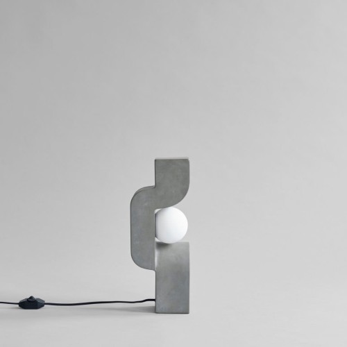 Lampa stołowa/podłogowa 223028 Sitting Man Dark Grey Lighting 101 Copenhagen