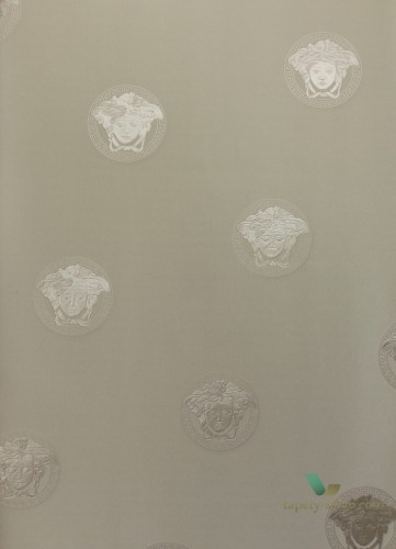 Tapeta głowy Meduzy - Logo Versace 34862-3 Versace III